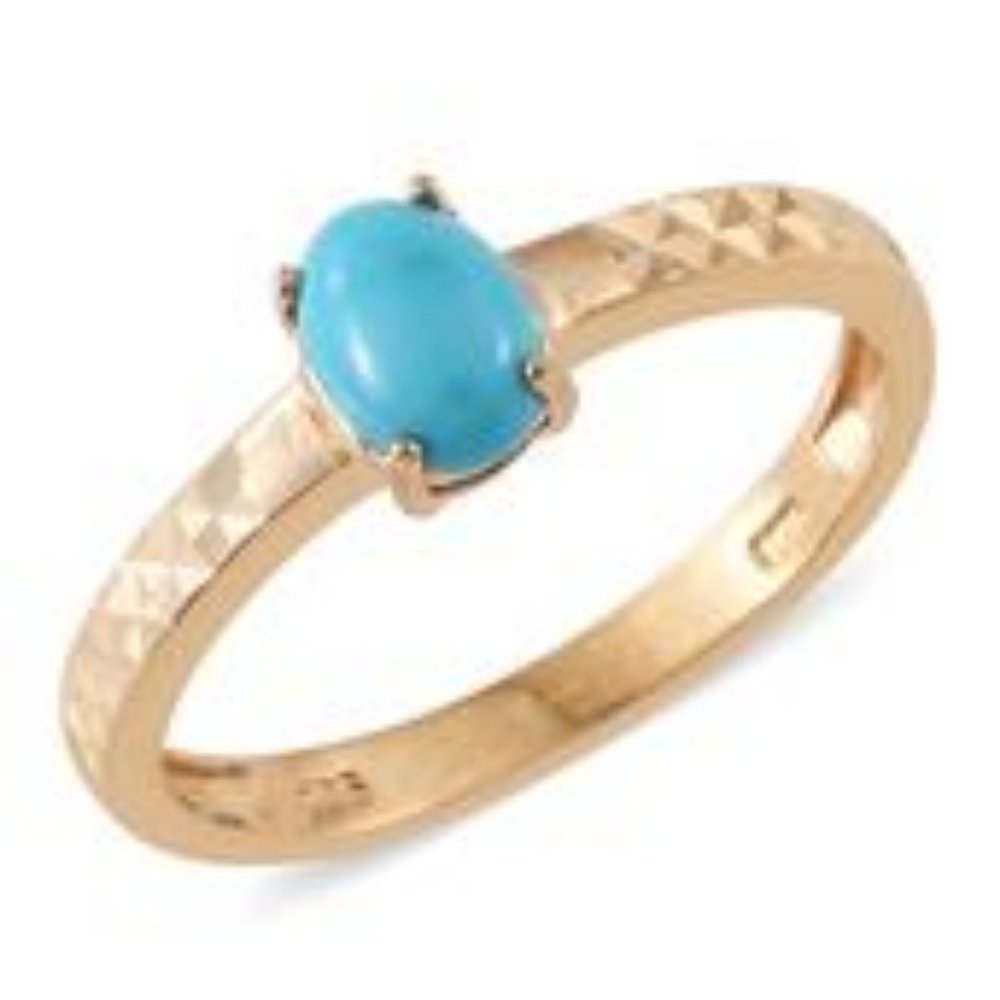 Sleeping Beauty Turquoise ring Size 9 (#EV1035)